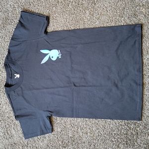 Playboy t shirt black size Small